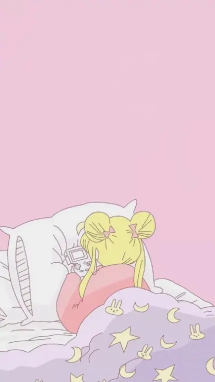 والپیپر انیمه Sailor Moon برای موبایل با کیفیت 1080P