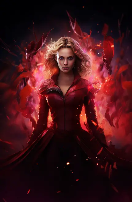 عکس Scarlet Witch با کیفیت بالا برای والپیپر