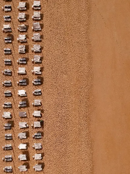 تصویر هوایی از خط ساحلی با کیفیت بالا