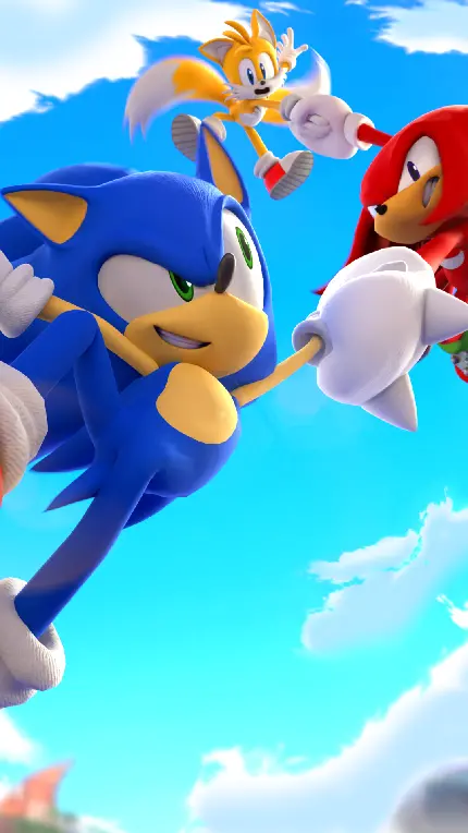 تصویر بازی Sonic Heroes مخصوص چاپ قاب آیفون با کیفیت بالا