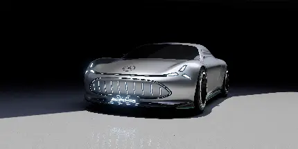 عکس مفهومی Mercedes-Benz Vision AMG با طراحی آینده نگرانه