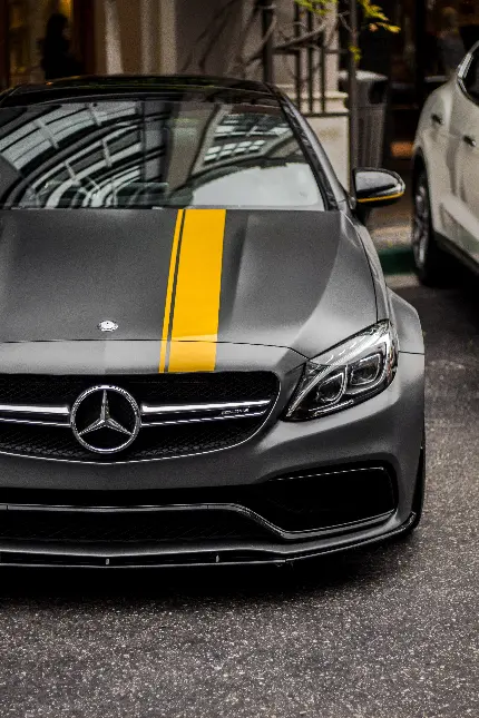 عکس ماشین مرسدس بنز AMG C63s با طراحی ورزشی و مدرن