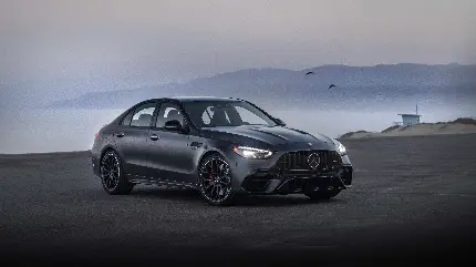 تصویر خیره کننده مرسدس AMG C 63 S با کیفیت 8K