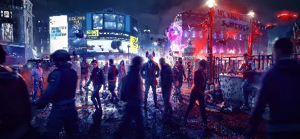 والپیپر بازی Watch Dogs Legion با کیفیت فوق العاده بالا