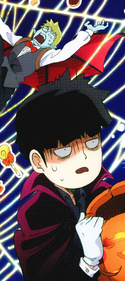 تابلو شاسی انیمه Mob Psycho 100 با کیفیت فول اچ دی