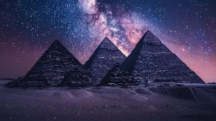 تصویر اهرام مصر با کیفیت 4K برای دسکتاپ