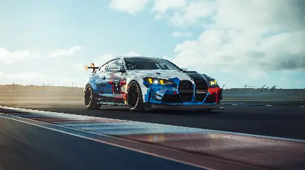 عکس بی ام و M4 GT4 Evo با کیفیت بالا برای دانلود