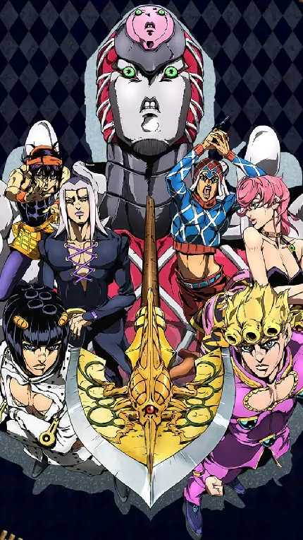 والپیپر انیمه JoJo's Bizarre Adventure با کیفیت Full HD