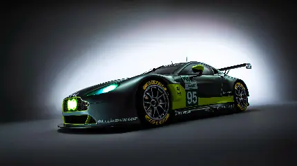 چاپ پوستر والپیپر استون مارتین V8 Vantage GTE 2016 با کیفیت بالا