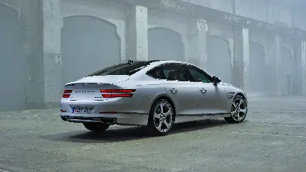 چاپ پوستر عکس ماشین جنسیس G80 2020 با کیفیت 5K