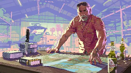 عکس شخصیت‌های NPC و اصلی بازی GTA 6 با کیفیت بالا و طراحی زیبا