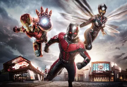تصویر ابرقهرمانی Iron Man با کیفیت 4K برای چاپ روی تخته شاسی