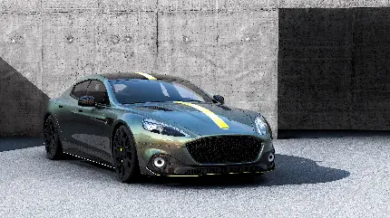 چاپ پوستر عکس خیره کننده استون مارتین رپید AMR 2018 با رزولوشن 4k