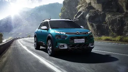 چاپ پوستر تصویر خیره کننده سیتروئن C4 Cactus 2018 با رزولوشن 4k