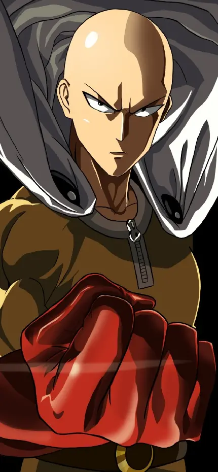 پوستر انیمه One Punch Man با کیفیت 4K برای والپیپر