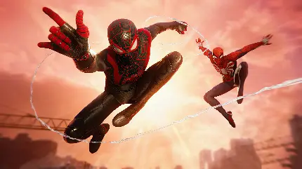 والپیپر جذاب Spider-Man Miles Morales برای PS5
