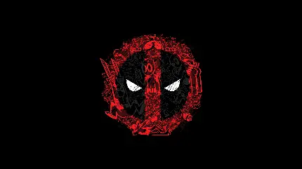 بهترین پوستر ددپول با طراحی سیاه و سفید و کیفیت 5K