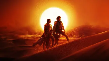 تصویر فیلم Dune 2 با کیفیت 8K برای چاپ