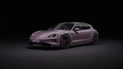 تصویر Porsche Taycan 4S با کیفیت 5K