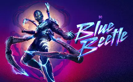 عکس شخصیت Blue Beetle از دنیای DC با کیفیت بالا