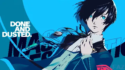 تصویر با کیفیت 8K از شخصیت Makoto Yuki در بازی Persona