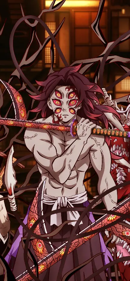 والپیپر انیمه Demon Slayer Kimetsu no Yaiba برای گوشی های تی سی ال با کیفیت HD