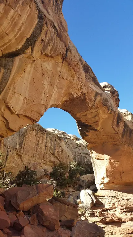 تصویر طاق و صخره در پارک ملی یوتا با کیفیت بالا