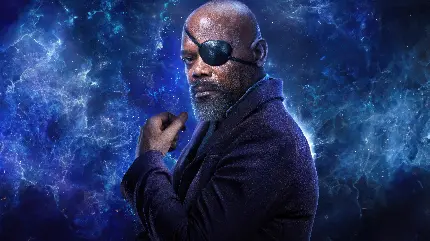 والپیپر Samuel L. Jackson در نقش Nick Fury با کیفیت 4K
