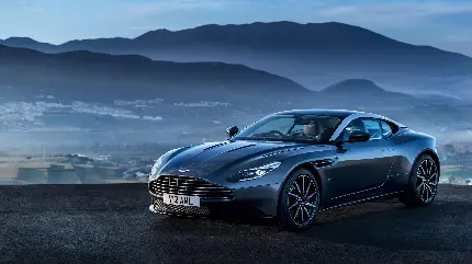 چاپ پوستر عکس استون مارتین DB11 2017 با کیفیت HD
