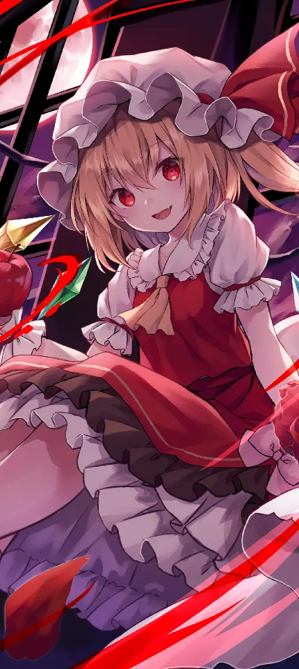 والپیپر انیمه Touhou با کیفیت بالا برای موبایل