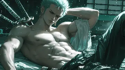 تصویر Roronoa Zoro با کیفیت 5K برای والپیپر