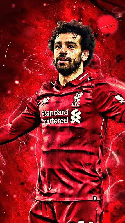 والپیپر موبایل محمد صلاح با کیفیت بالا برای دانلود رایگان
