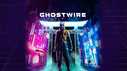 تصویر با کیفیت 4K از بازی Ghostwire Tokyo برای پلی استیشن 5