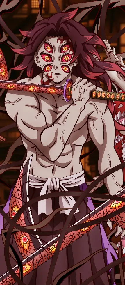 والپیپر انیمه Demon Slayer با کیفیت اچ دی برای موبایل