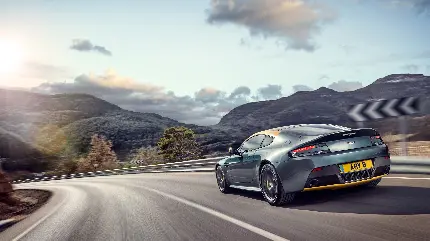چاپ پوستر عکس استون مارتین V8 Vantage N430 2014 با کیفیت عالی