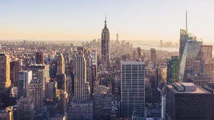 تصویر خط افق نیویورک با کیفیت بالا برای دانلود