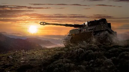 عکس تانک از بازی World of Tanks با کیفیت بالا و تم فانتزی