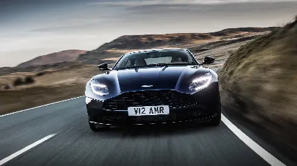 عکس ماشین استون مارتین DB11 AMR 2018 با کیفیت 4K