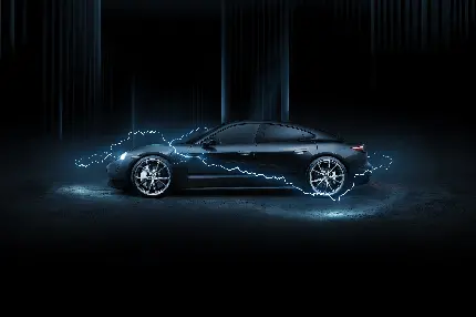 عکس Porsche Taycan Turbo Techart با طراحی منحصر به فرد
