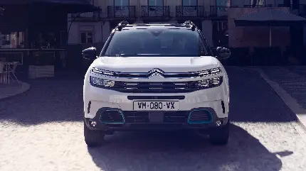 چاپ پوستر عکس تماشایی سیتروئن C5 Aircross SUV هیبریدی 2019 با رزولوشن 4k