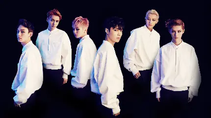 تصویر تاریک گروه EXO با کیفیت فول اچ دی