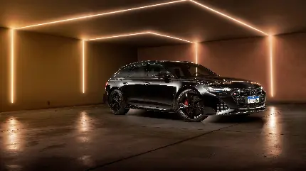 تصویر Audi RS 6 Avant با کیفیت 8K برای والپیپر
