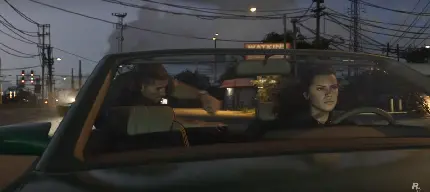 عکس محیط شهری در بازی GTA 6 با کیفیت HD