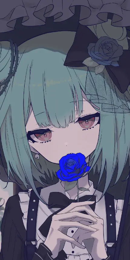 پوستر انیمه Virtual Youtuber با کیفیت اچ دی برای موبایل