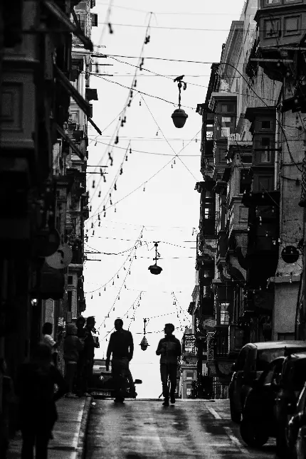 تصویر جذاب خیابان های والتا با کیفیت 4K