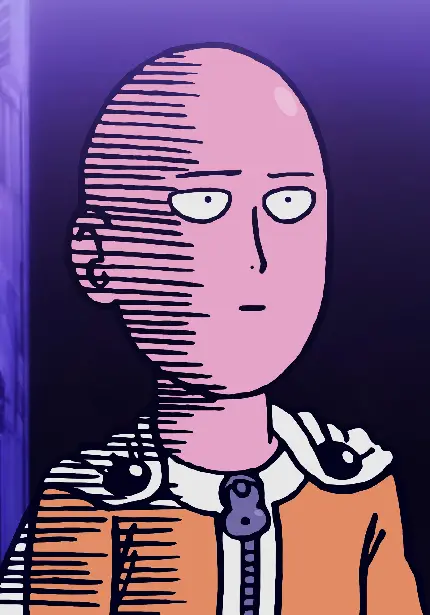 تابلو شاسی انیمه One Punch Man با کیفیت فول اچ دی