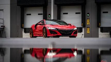 تصویر زمینه ماشین آکورا NSX با کیفیت 5K
