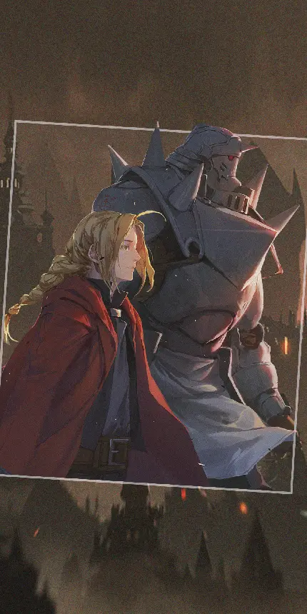 تصویر انیمه FullMetal Alchemist با کیفیت اچ دی برای موبایل