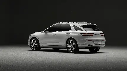 چاپ پوستر عکس ماشین جنسیس GV70 2025 با کیفیت 5K