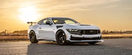 تصاویر پس زمینه ماشین هنسی 2025 Hennessey Super Venom Mustang Dark Horse